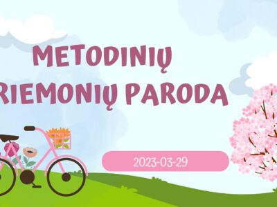 Metodinių priemonių paroda