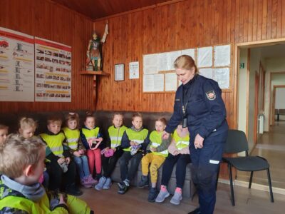 PREVENCINĖ IŠVYKA Į SKUODO PRIEŠGAISRINĘ GELBĖJIMO TARNYBĄ