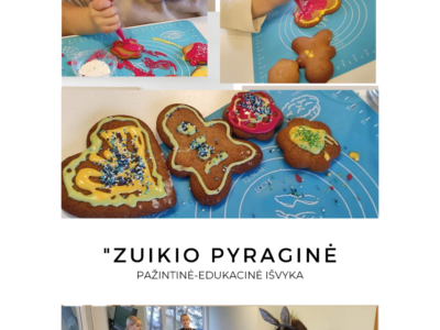 Pažintinė – praktinė edukacija „Zuikio pyraginėje”