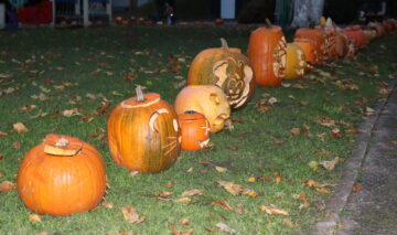 „Mes už šviesą“ – moliūgų žibintų akcija Skuodo vaikų lopšelyje-darželyje